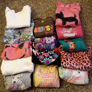 Girls long sleeve shirts